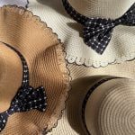 کلاه ساحلی لبه چین دار