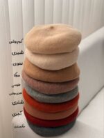 کلاه برت ضخیم بنددار - Image 3
