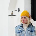 کلاه بافت لئونی