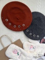 برت پانچ دار مرواریدی - Image 4