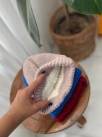 کلاه بافت درشت ساده - Image 4