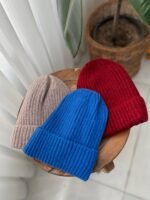 کلاه بافت درشت ساده - Image 9