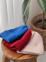 کلاه بافت درشت ساده - Image 5