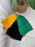 کلاه بافت درشت ساده - Image 3