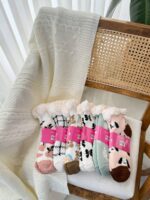 زمستانه پاپوش نیم ساق طرح دار - Image 9