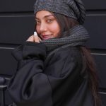 کلاه شالگردن شیطونی ساده