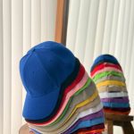 بیسبالی کتان رنگی