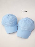 بیسبالی ترندی آبی مه آلود - Image 3