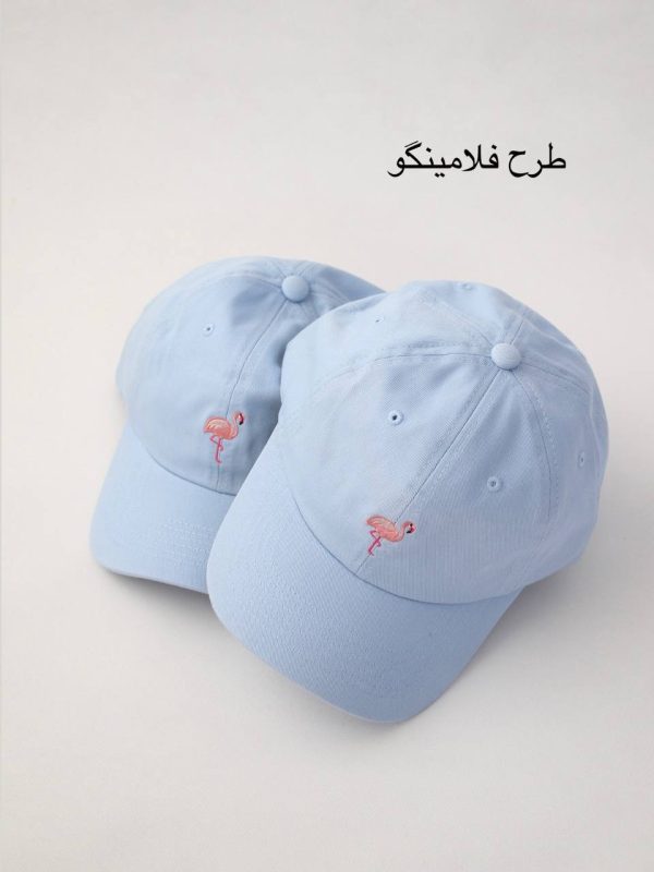 بیسبالی ترندی آبی مه آلود - Image 4