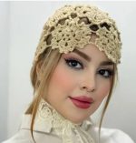 کلاه لئونی قلاب بافی - Image 7