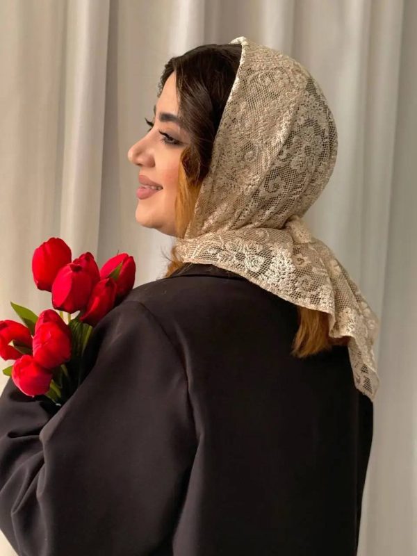 مینی اسکارف سه گوش تور - Image 8
