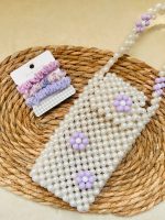 کیف مرواریدی  بابونه - Image 3