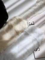 شال خز گیپور دار - Image 2