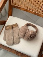 ست گوشبند دستکش خز - Image 2