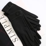 دستکش زنانه دکمه دار