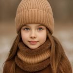 کلاه و شال رینگی ساده تینیجری