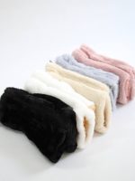 دستکش نیم انگشتی خز