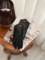 دستکش چرم و جیر زنانه - Image 2