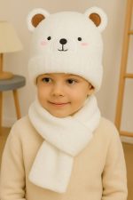 کلاه و شالگردن بلند موهر بچگانه - Image 8