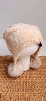 کلاه خز پوم دار بچگانه - Image 5