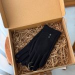 دستکش زنانه دکمه دار