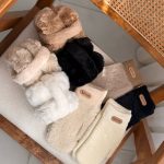 ست گوشبند دستکش خز