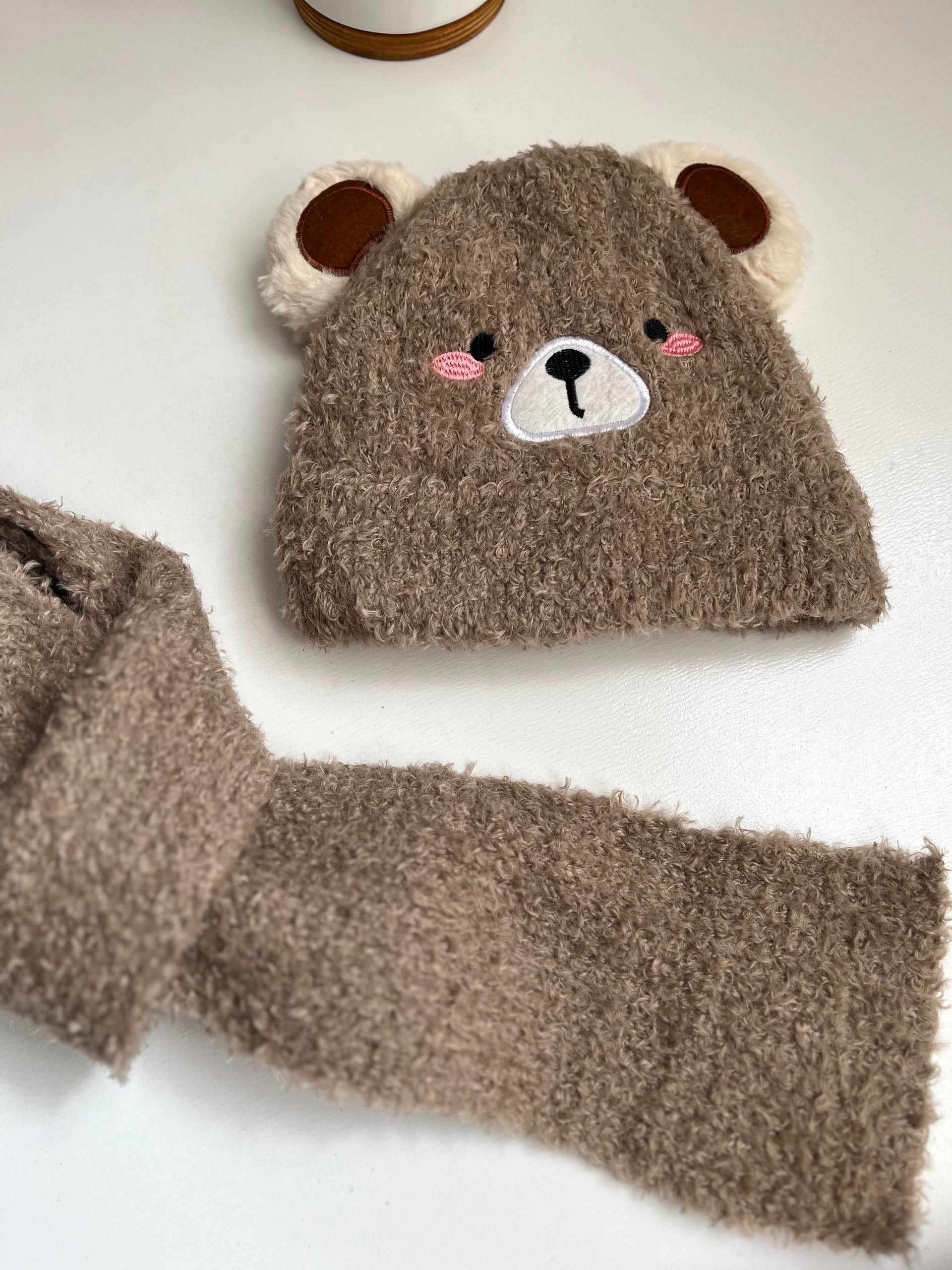 IMG_6014 کلاه و شالگردن بلند موهر بچگانه - Image 5