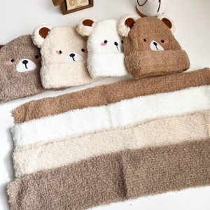 کلاه و شالگردن بلند موهر بچگانه