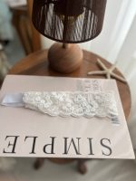 هدبند سفید تور - Image 4