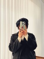 برت پشمی سورمه ای - Image 3