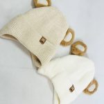 کلاه بافت گوشدار بچگانه