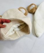کلاه بافت گوشدار بچگانه - Image 6