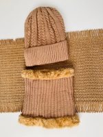 کلاه و شال رینگی پیچ (میان سایز) - Image 2