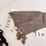 شال پاییزه برشکا چهارخونه ریز