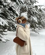 گوشبند جیر دور خز - Image 7