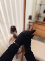 دستکش ساتنی سگک دار - Image 4