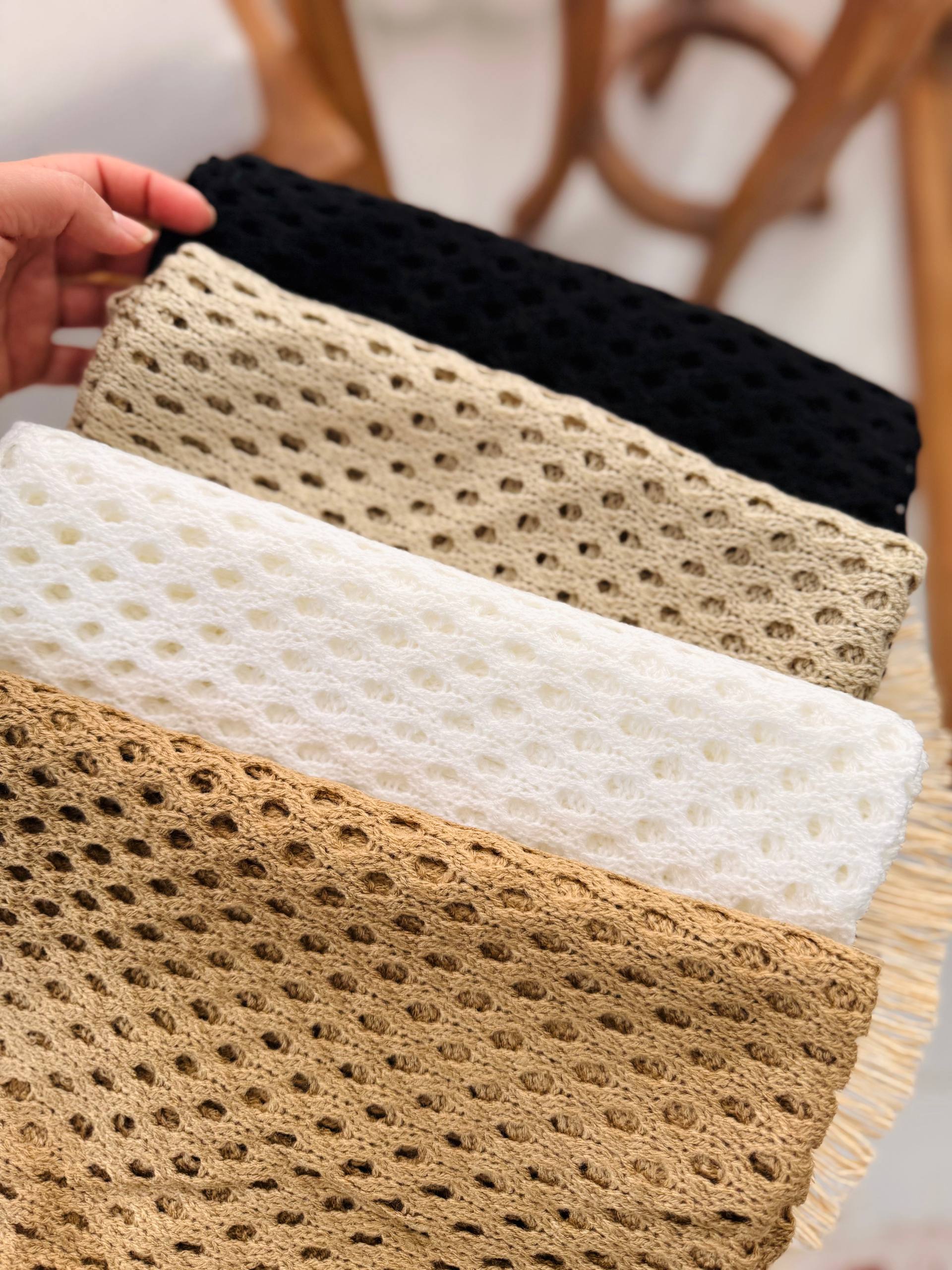 IMG_7926 شال رینگی مکرومه - Image 1