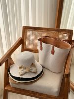 ست کیف و کلاه حصیری - Image 4