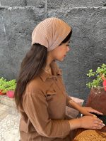 اسکارف و دستمال گردن پلیسه ساده - Image 8